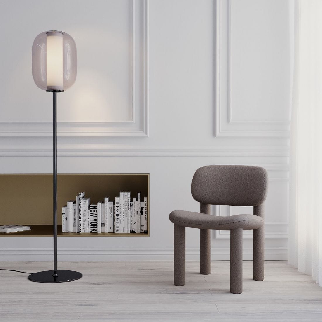 Meridiano Terra Floor Lamp by Fontana Arte Floor Lamps